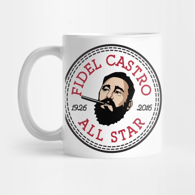 Fidel Castro All Star Converse Logo by duniakubaby